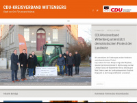 cdu-wb.de Webseite Vorschau