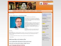 cdu-wiesbaden-mitte.de Webseite Vorschau
