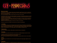 ceh-productions.de Webseite Vorschau
