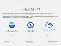 celesta.de Webseite Vorschau