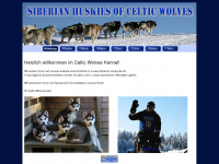 celtic-wolves.at Webseite Vorschau