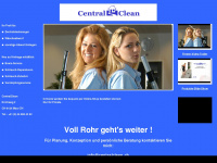centralclean.ch Webseite Vorschau