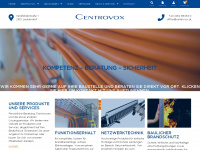 centrovox.at Webseite Vorschau