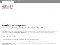 centrosporth.de Webseite Vorschau