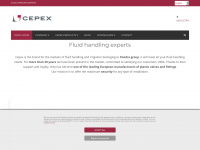 cepex.com Webseite Vorschau