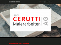 cerutti-ag.ch Webseite Vorschau