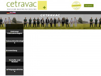 cetravac.ch Webseite Vorschau