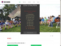 cevi-staufen.ch Webseite Vorschau