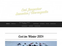 cevi-samedan.ch Webseite Vorschau