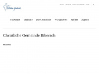 cg-biberach.de Webseite Vorschau
