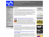 cgas.ch Webseite Vorschau
