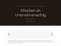cgz.ch Webseite Vorschau