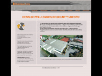ch-instruments.de Webseite Vorschau