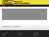 chaesglauser.ch Webseite Vorschau