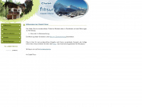 chalet-filisur.ch Webseite Vorschau