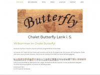 chalet-butterfly.com Webseite Vorschau