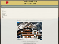 chalet-frohsinn.ch Webseite Vorschau