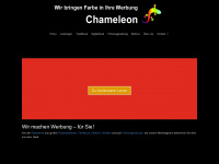 chameleon-werbeagentur.de Webseite Vorschau