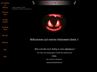 die-halloweenseite.de Webseite Vorschau