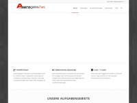 aerogate.net Webseite Vorschau
