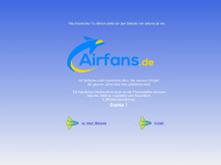 airfans.de Webseite Vorschau
