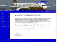 airlinerphotos.com Webseite Vorschau
