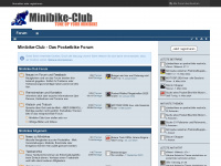 minibike-club.de Webseite Vorschau