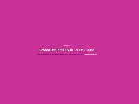 changes-festival.de Webseite Vorschau