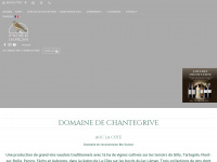 chantegrive.ch Webseite Vorschau