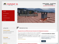 chapuisatsa.ch Webseite Vorschau