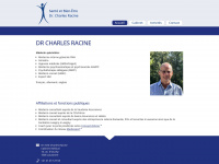 charlesracine.ch Webseite Vorschau