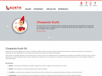 kurth-sa.ch Webseite Vorschau
