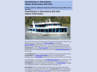 charterfahrten.de Webseite Vorschau