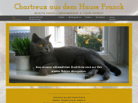 chartreux-allemand.de Webseite Vorschau