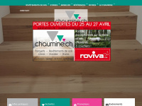 chaumine.ch Webseite Vorschau