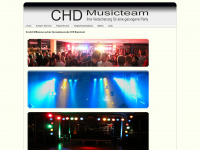 chd-musicteam.de Webseite Vorschau