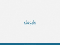 chec.de Webseite Vorschau