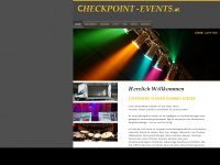checkpoint-events.at Webseite Vorschau