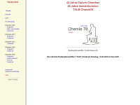 chemie78.de Webseite Vorschau