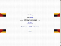 chemiepreis.de Webseite Vorschau