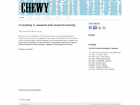 chewy.ch Webseite Vorschau
