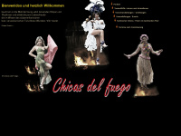 chicas-del-fuego.de Webseite Vorschau