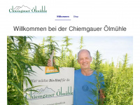 chiemgauer-oelmuehle.de Webseite Vorschau