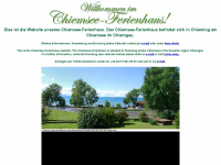 chiemsee-ferienhaus.de Webseite Vorschau