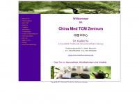 china-med-tcm-zentrum.de Webseite Vorschau
