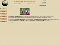 chiropraktik-akupunktur-tierarzt.de Webseite Vorschau