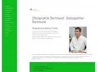chiropraktikdortmund.de Webseite Vorschau
