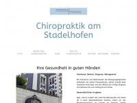 chiropraktikstadelhofen.ch Webseite Vorschau