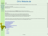 chis-website.de Webseite Vorschau
