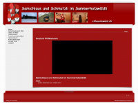 chlausimwald.ch Webseite Vorschau